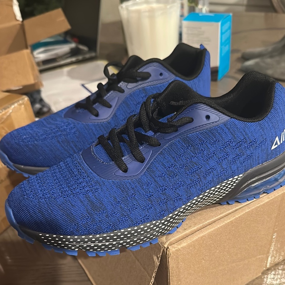 Fila Blue and Black Athletic Shoes